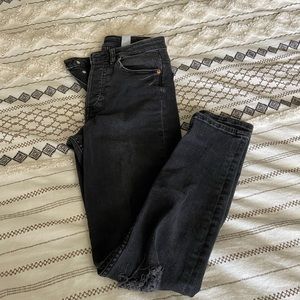 H&M high waisted jeans